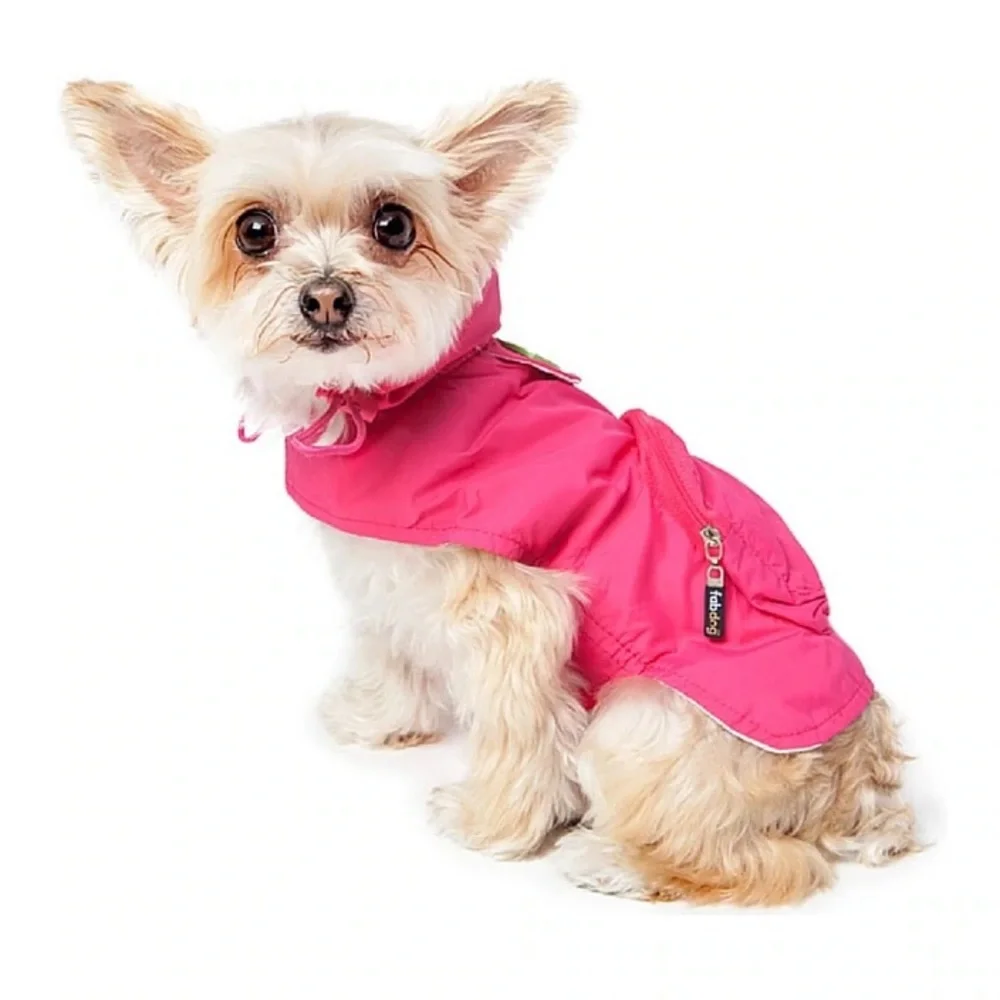 3 for $15 🦋🦋 Fab Dog hot pink packaway raincoat